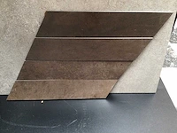 Douglas en jones metal corten mat vloertegel 29x34 cm 16,57 m² - afbeelding 4 van  6