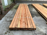 Douglas fijn bezaagd 100x50x5000 mm (20x) - afbeelding 5 van  7
