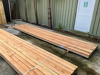 Douglas fijn bezaagd 100x50x5000 mm (20x) - afbeelding 1 van  7