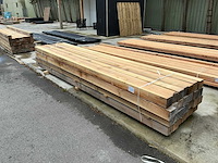 Douglas fijn bezaagd 120x120x4000 mm (28x) - afbeelding 1 van  3