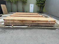 Douglas fijn bezaagd 120x120x4000 mm (28x) - afbeelding 2 van  3
