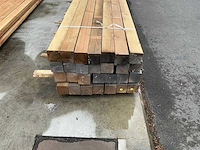 Douglas fijn bezaagd 120x120x4000 mm (28x) - afbeelding 3 van  3
