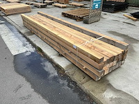 Douglas fijn bezaagd 120x120x5000 mm (26x) - afbeelding 1 van  7