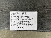Douglas fijn gezaagd plank 4500x275x25 mm (4x) - afbeelding 2 van  2