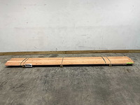 Douglas fijnbezaagd halfhouts rabat - 400x14,5x1,8 cm (10x) - afbeelding 2 van  8