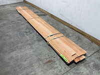 Douglas fijnbezaagd halfhouts rabat - 400x14,5x1,8 cm (10x) - afbeelding 1 van  6