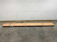 Douglas fijnbezaagd halfhouts rabat - 400x14,5x1,8 cm (10x) - afbeelding 2 van  8