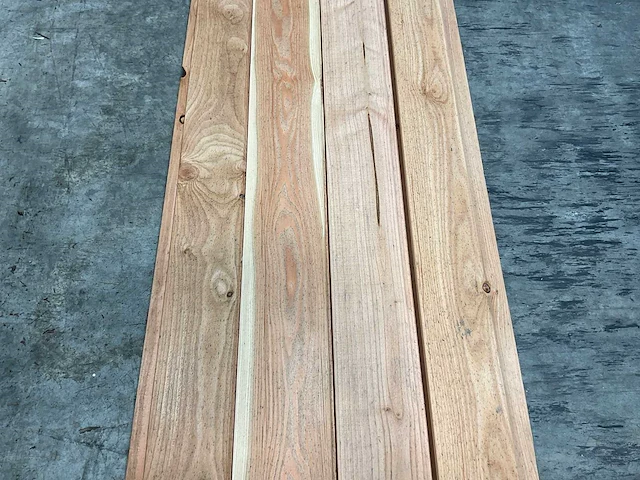 Douglas fijnbezaagd halfhouts rabat - 400x14,5x1,8 cm (10x) - afbeelding 4 van  8