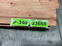 Douglas fijnbezaagd halfhouts rabat - 400x14,5x1,8 cm (10x) - afbeelding 7 van  8