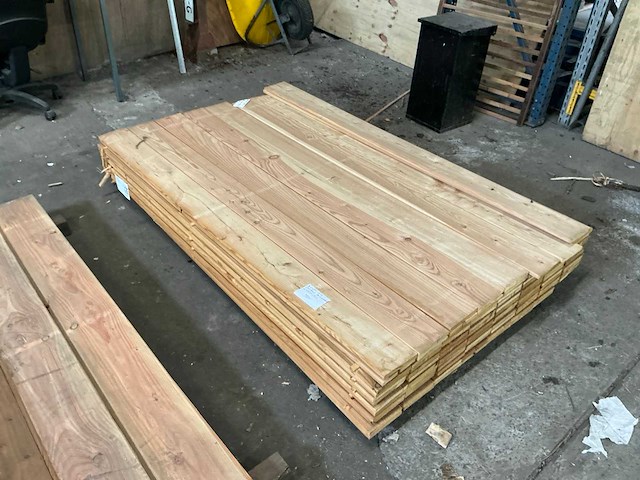 Douglas geschaafd 16x140x1800 mm (98x) - afbeelding 1 van  8