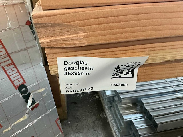 Douglas geschaafd 44x95x3000 mm (47x) - afbeelding 7 van  8