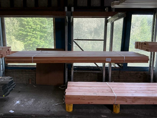 Douglas geschaafd 45x145x3000 mm (18x) - afbeelding 2 van  7