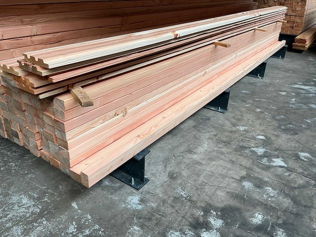 Douglas geschaafd 45x70 - 400 cm (40x) - afbeelding 2 van  2