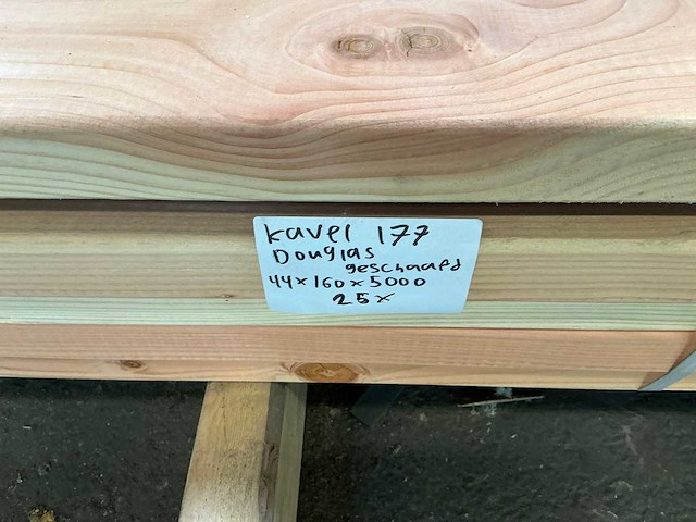 Douglas geschaafd 5000x44x160 mm (25x) - afbeelding 7 van  7