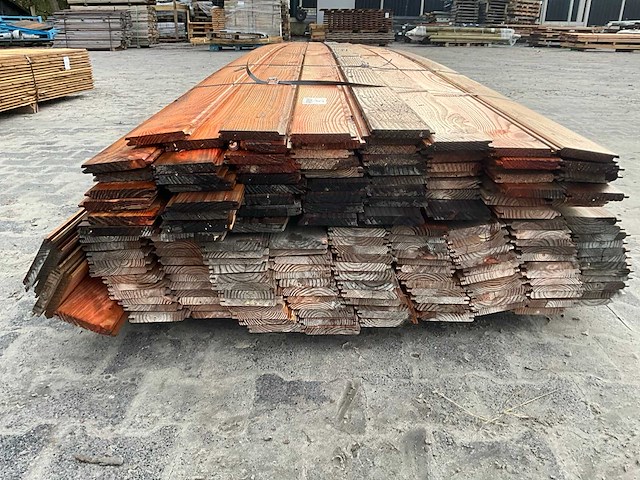 Douglas geschaafd dakbeschot 1.6x11.6x400 cm (145x) - afbeelding 5 van  6