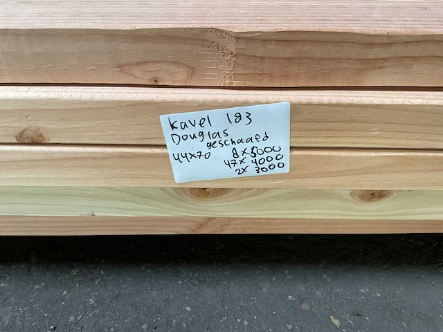 Douglas geschaafd diverse afmetingen - afbeelding 5 van  5