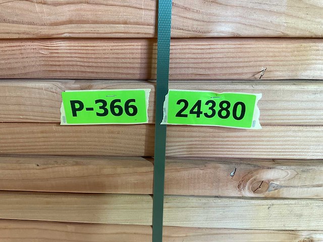 Douglas geschaafde gording 600x16x4,5 cm (28x) - afbeelding 7 van  9