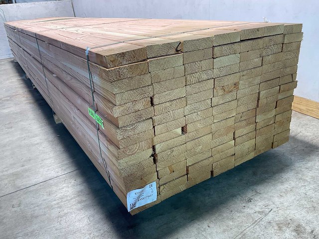 Douglas geschaafde gording 600x16x4,5 cm (28x) - afbeelding 8 van  9