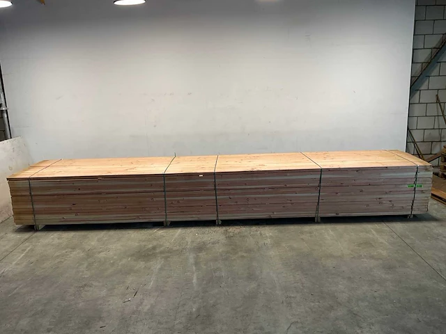 Douglas geschaafde gording 600x16x4,5 cm (28x) - afbeelding 2 van  9
