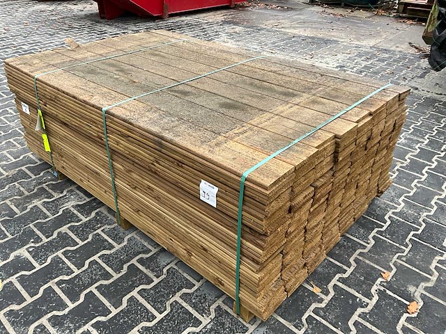 Douglas geschaafde plank 1.6x14x180 cm (256x) - afbeelding 1 van  5