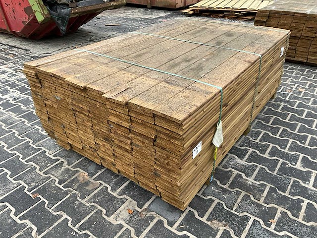 Douglas geschaafde plank 1.6x14x180 cm (256x) - afbeelding 2 van  5