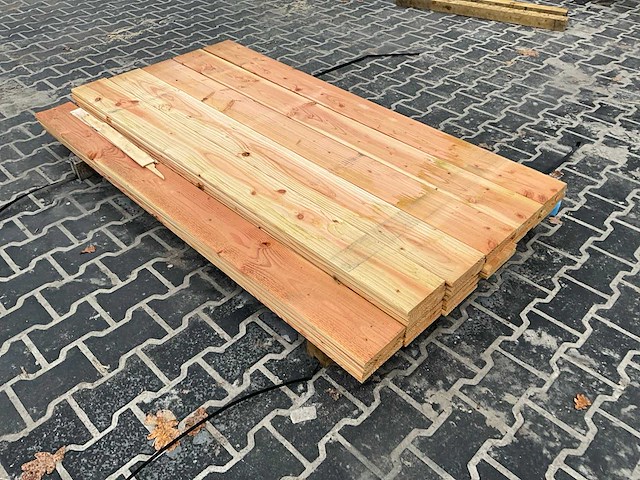 Douglas geschaafde plank 1.8x16x180cm - afbeelding 3 van  5