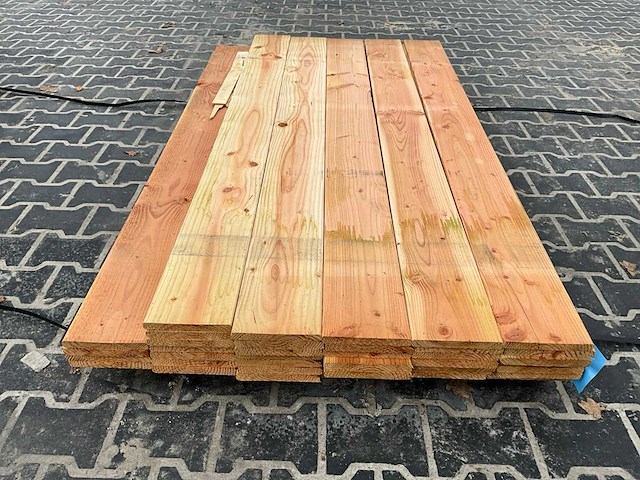 Douglas geschaafde plank 1.8x16x180cm - afbeelding 4 van  5