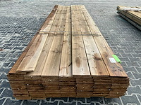 Douglas geschaafde plank 1,8x16x400 cm (100x) - afbeelding 4 van  7