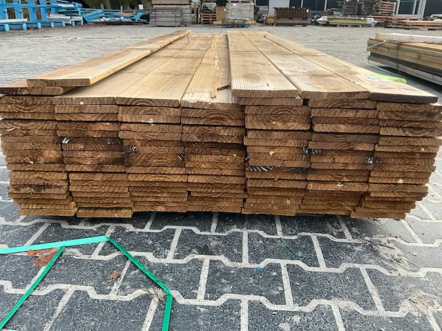 Douglas geschaafde plank 1,8x16x400 cm (100x) - afbeelding 5 van  7