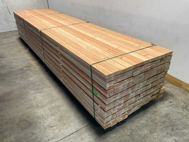 Douglas geschaafde regel 500x9,5x4,5 cm (48x) - afbeelding 5 van  9