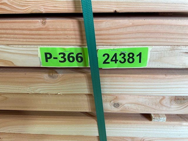 Douglas geschaafde regel 500x9,5x4,5 cm (48x) - afbeelding 1 van  9