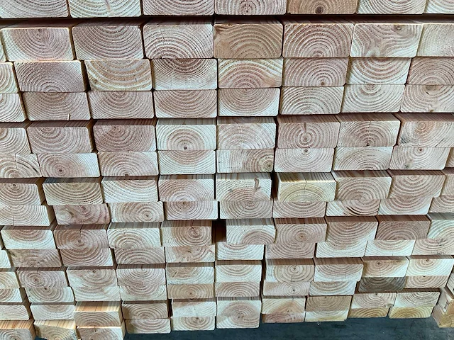 Douglas geschaafde regel 500x9,5x4,5 cm (48x) - afbeelding 3 van  8