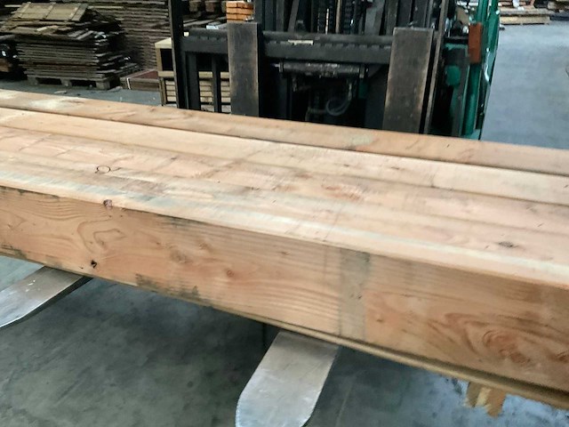 Douglas geschaafde tuinpaal 200x200 cm (4x) - afbeelding 2 van  9