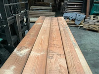 Douglas geschaafde tuinpaal 200x200 cm (4x) - afbeelding 7 van  9