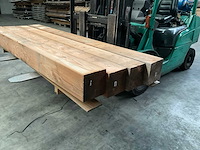 Douglas geschaafde tuinpaal 200x200 cm (4x) - afbeelding 1 van  9