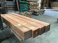 Douglas geschaafde tuinpaal 200x200 cm (4x) - afbeelding 5 van  9