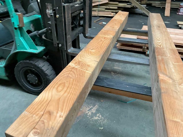 Douglas geschaafde tuinpaal 300x20x20 cm (2x) - afbeelding 6 van  9