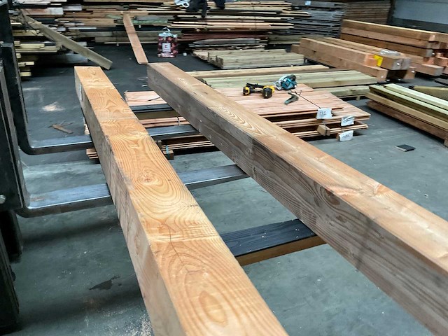 Douglas geschaafde tuinpaal 300x20x20 cm (2x) - afbeelding 8 van  9