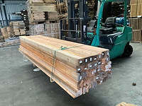 Douglas geschaafde tuinpaal 300x20x20 cm (36x). - afbeelding 1 van  10