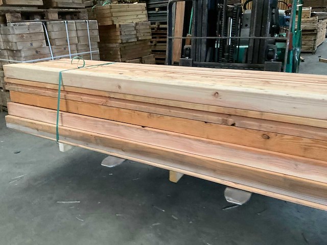 Douglas geschaafde tuinpaal 300x20x20 cm (36x). - afbeelding 3 van  10