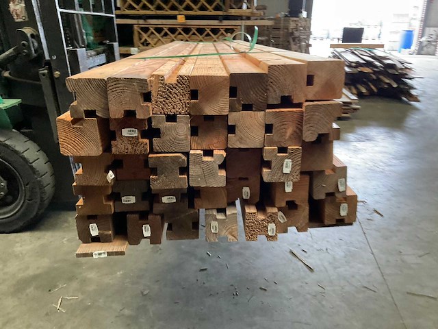 Douglas geschaafde tuinpaal 300x20x20 cm (36x). - afbeelding 8 van  10