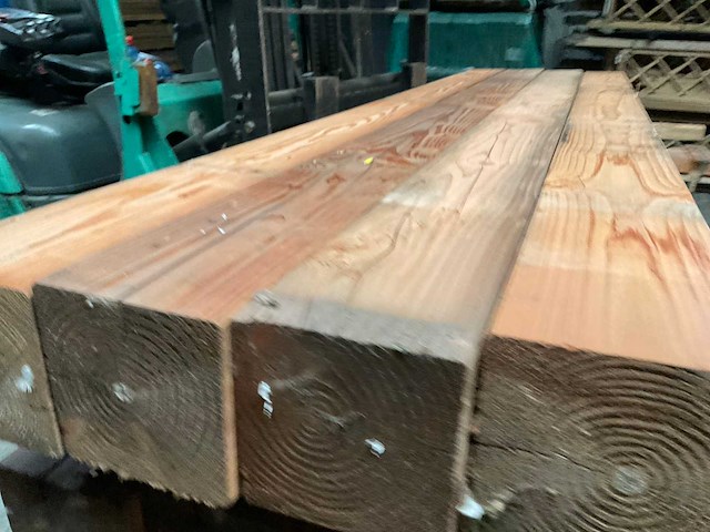 Douglas geschaafde tuinpaal 300x20x20 cm (4x) - afbeelding 9 van  10