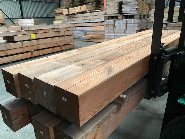 Douglas geschaafde tuinpaal 300x20x20 cm (4x) - afbeelding 1 van  10