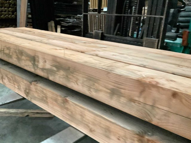 Douglas geschaafde tuinpaal 300x20x20 cm (4x) - afbeelding 6 van  8