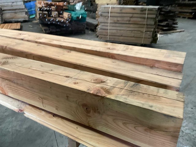 Douglas geschaafde tuinpaal 400x20x20 cm (3x) - afbeelding 2 van  13