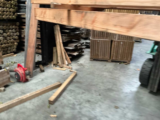 Douglas geschaafde tuinpaal 400x20x20 cm (4x) - afbeelding 6 van  8