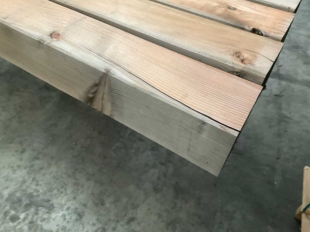 Douglas geschaafde tuinpaal 400x20x20 cm (4x) - afbeelding 7 van  10