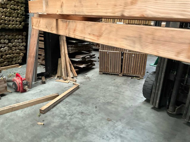 Douglas geschaafde tuinpaal 400x20x20 cm (4x) - afbeelding 5 van  8