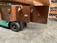 Douglas geschaafde tuinpaal 400x20x20 cm (4x) - afbeelding 7 van  8