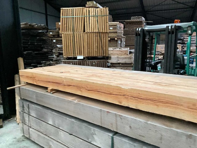 Douglas geschaafde tuinpaal 400x20x20 cm (4x) - afbeelding 2 van  5